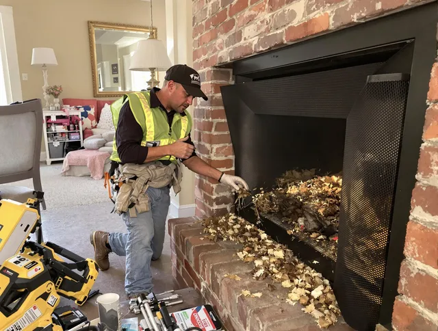 Safe screening installation by Cheshire Chimney Sweep in Cheshire, CT